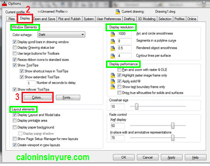 Gambar Jendela Pop-Up Options