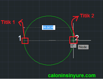 Gambar Tampilan Polyline AutoCAD