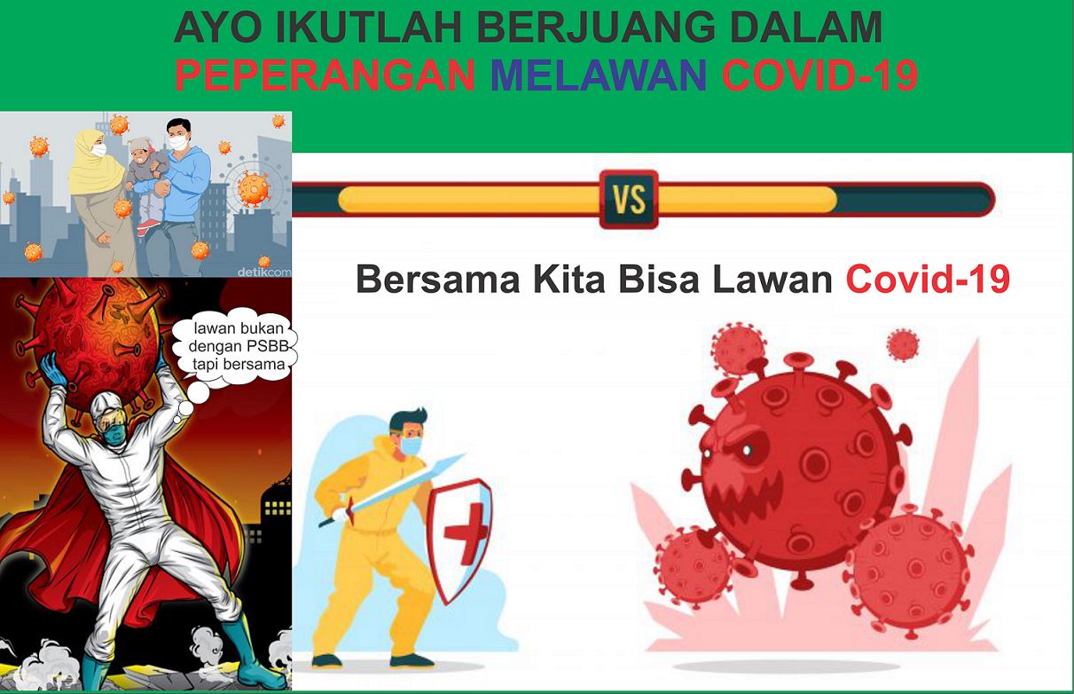 Perang Melawan Covid-19 Tanggung Jawab Bersama