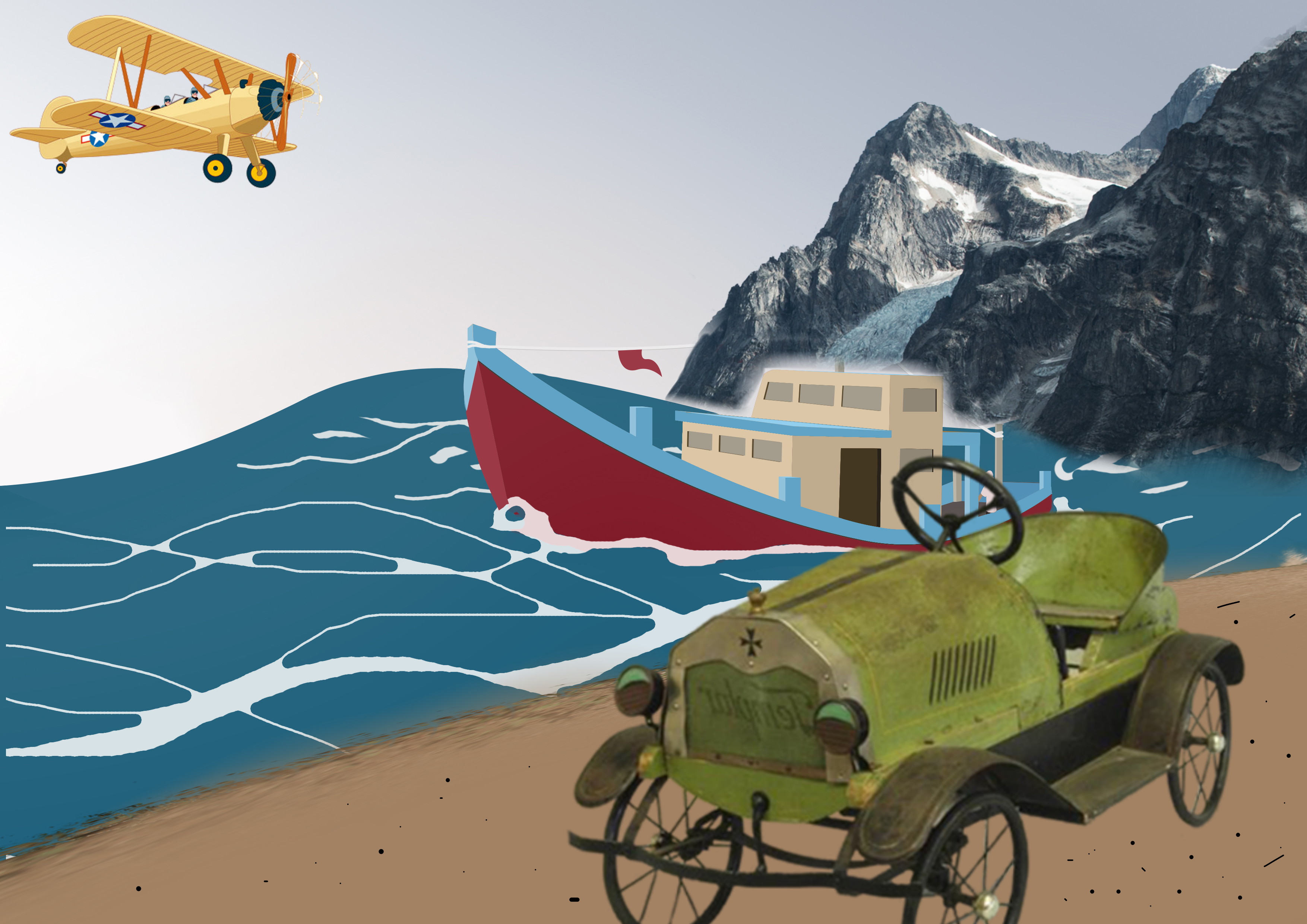 Ilustrasi Alat Transportasi Di Dunia <em>sumber: caloninsinyure.com</em>