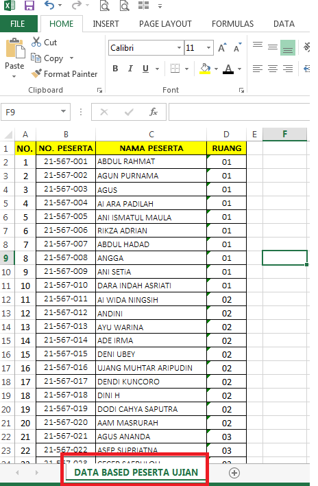 Gambar Tampilan Contoh Sumber Data <em>(Source Data)</em>