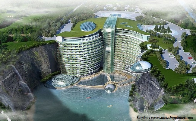 Bangunan Futuristik Milik Shanghai Shimao Property Group