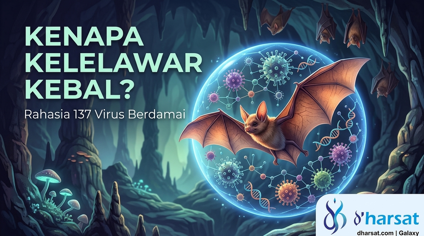 Kenapa Kelelawar Kebal Virus? Rahasia 137 Virus Hidup Berdamai